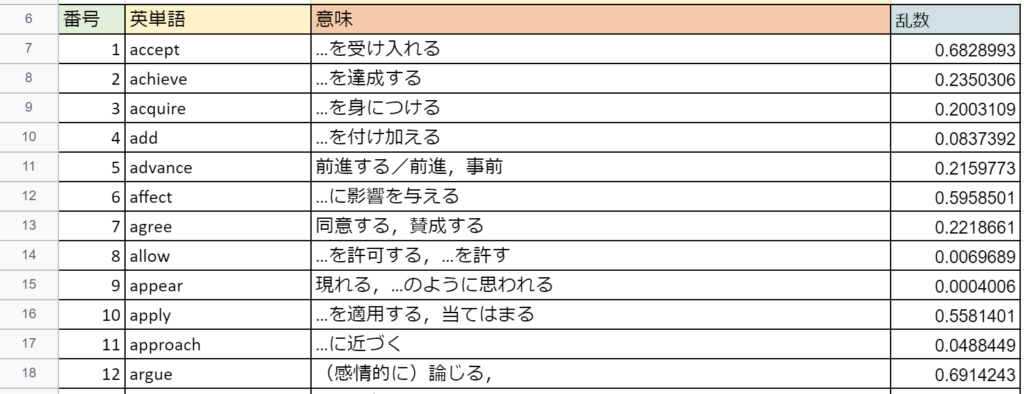 Excelからgoogleフォーム 英単語テスト自動作成ファイル 高校教師とictのブログ 数学 情報 Ict